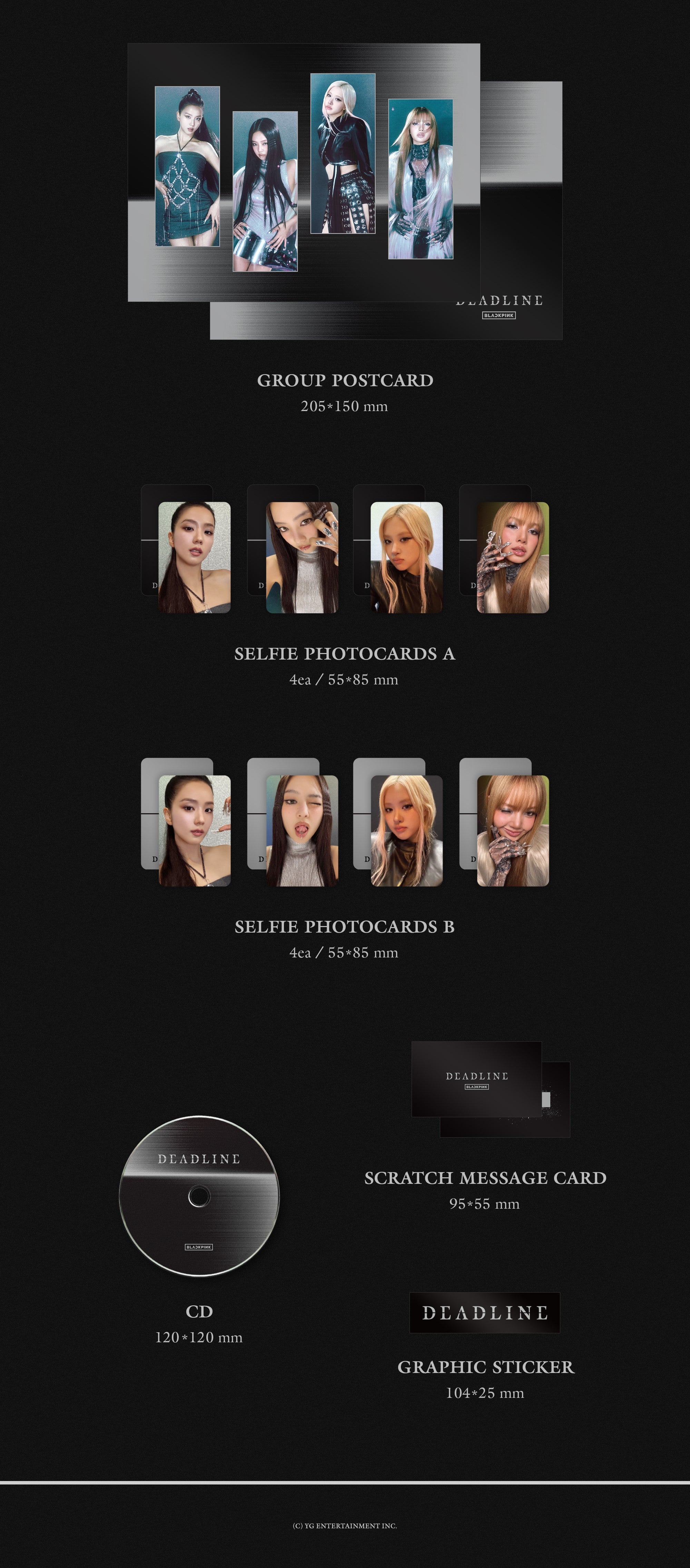 Blackpink 3rd Mini Album Deadline | Gray Ver