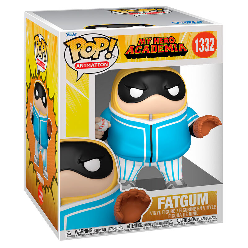 My Hero Academia character Fatgum in Funko Pop! animation packaging