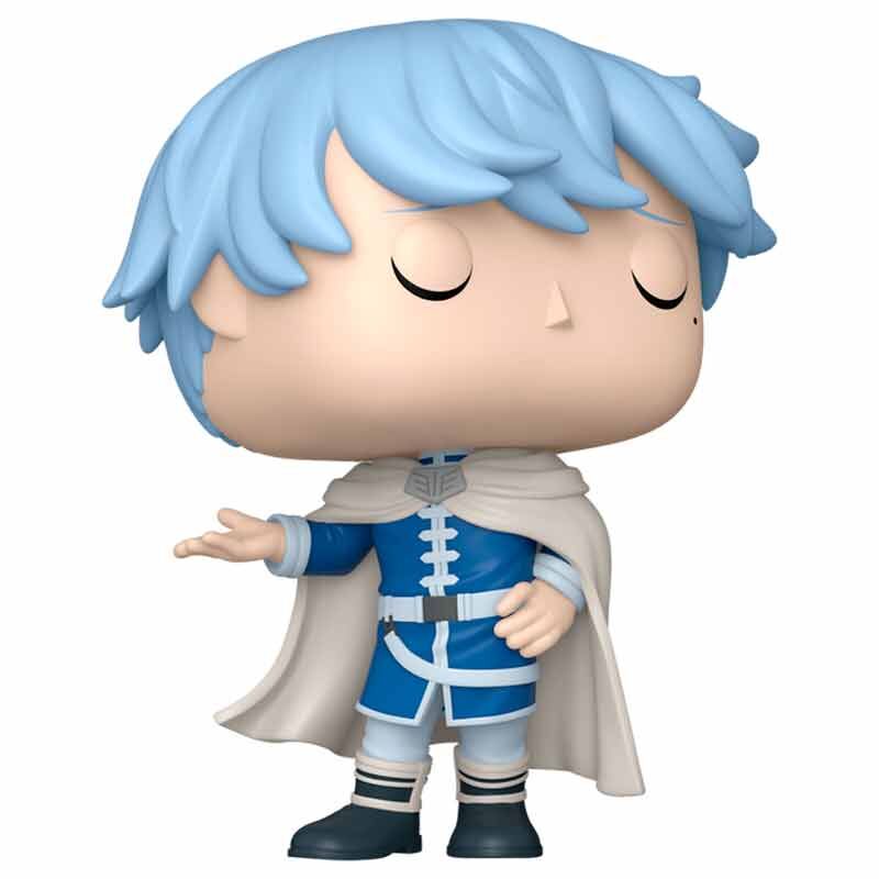 Funko Pop! vinyl figure with blue hair and a blue outfit on a white background