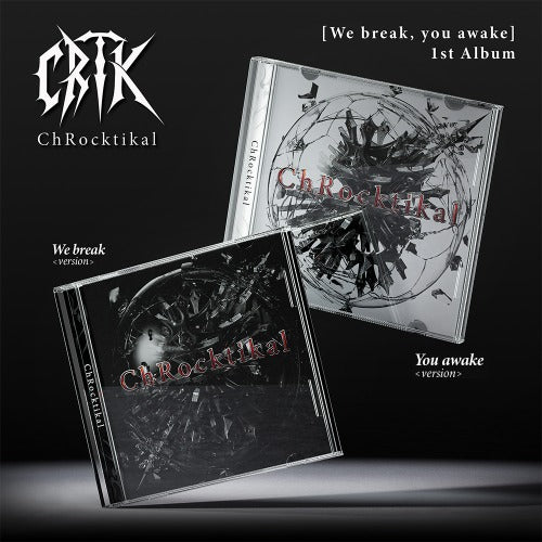 Two CD cases with 'ChRocktikal' branding on a black background