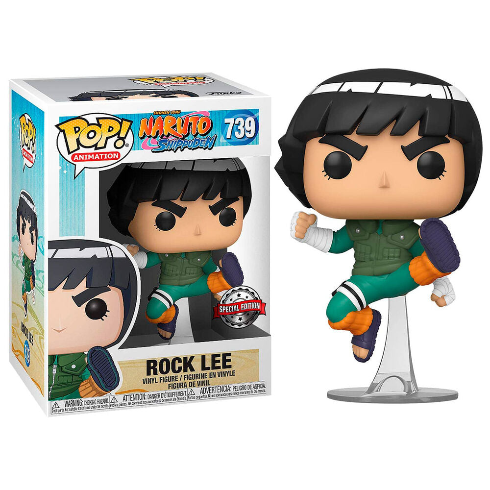 Funko Pop! vinyl figure of Rock Lee from Naruto with packaging