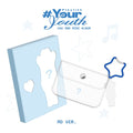 Album packaging for 'Playlist Your Youth' with a blue and white design.