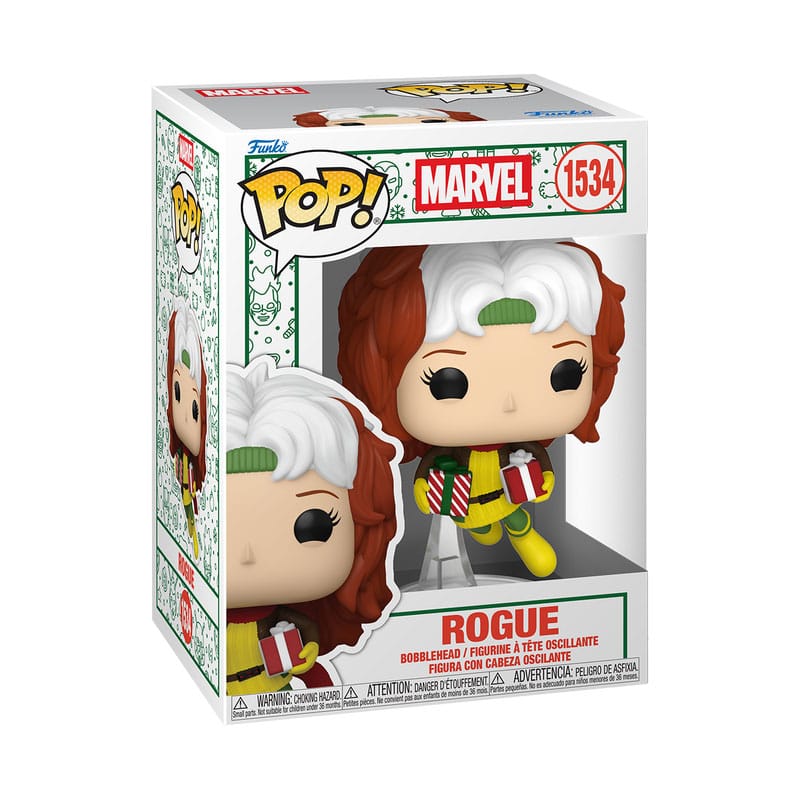 Funko Pop! Marvel Rogue figure in packaging on a white background